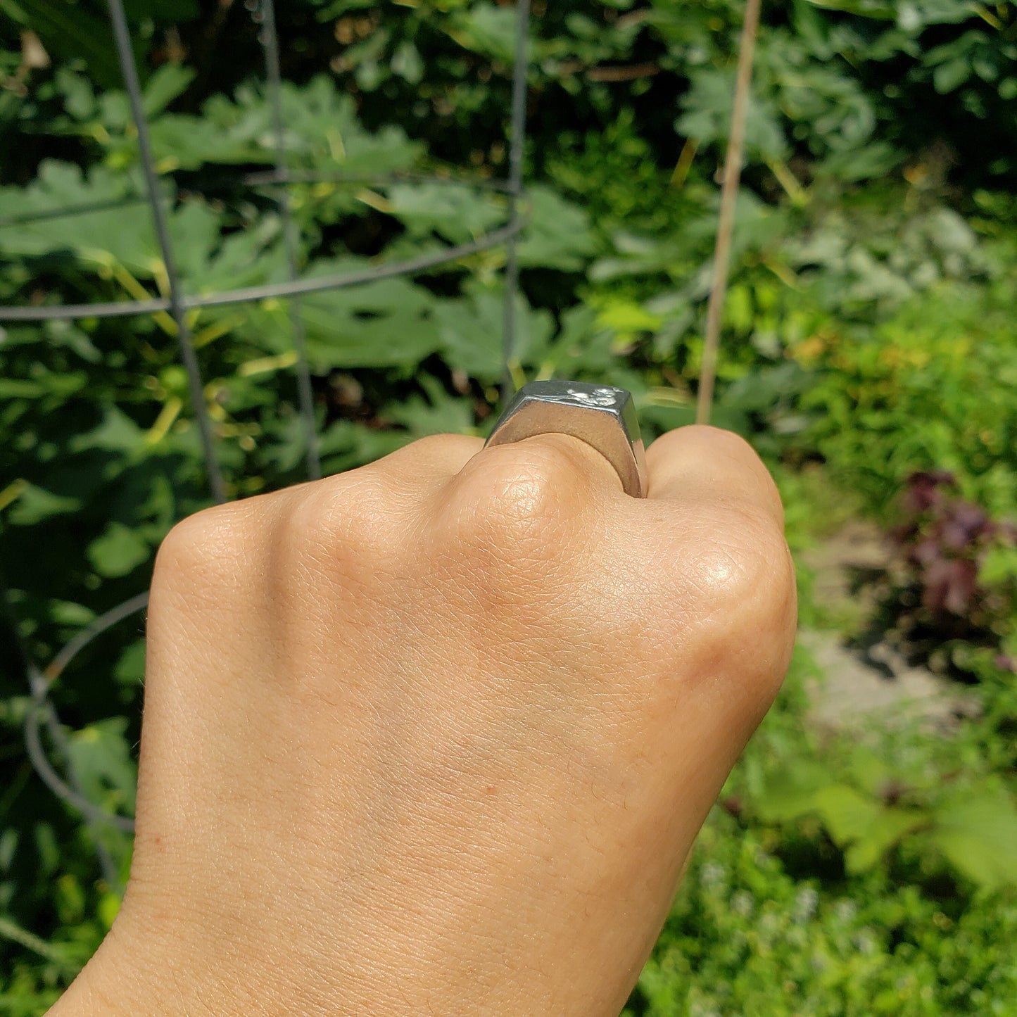 Reading wax seal signet ring