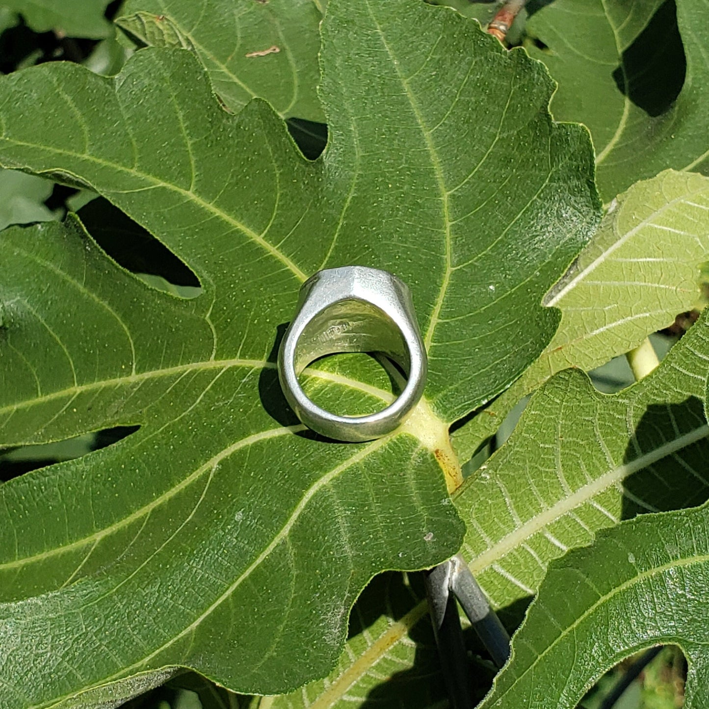 spider wax seal signet ring