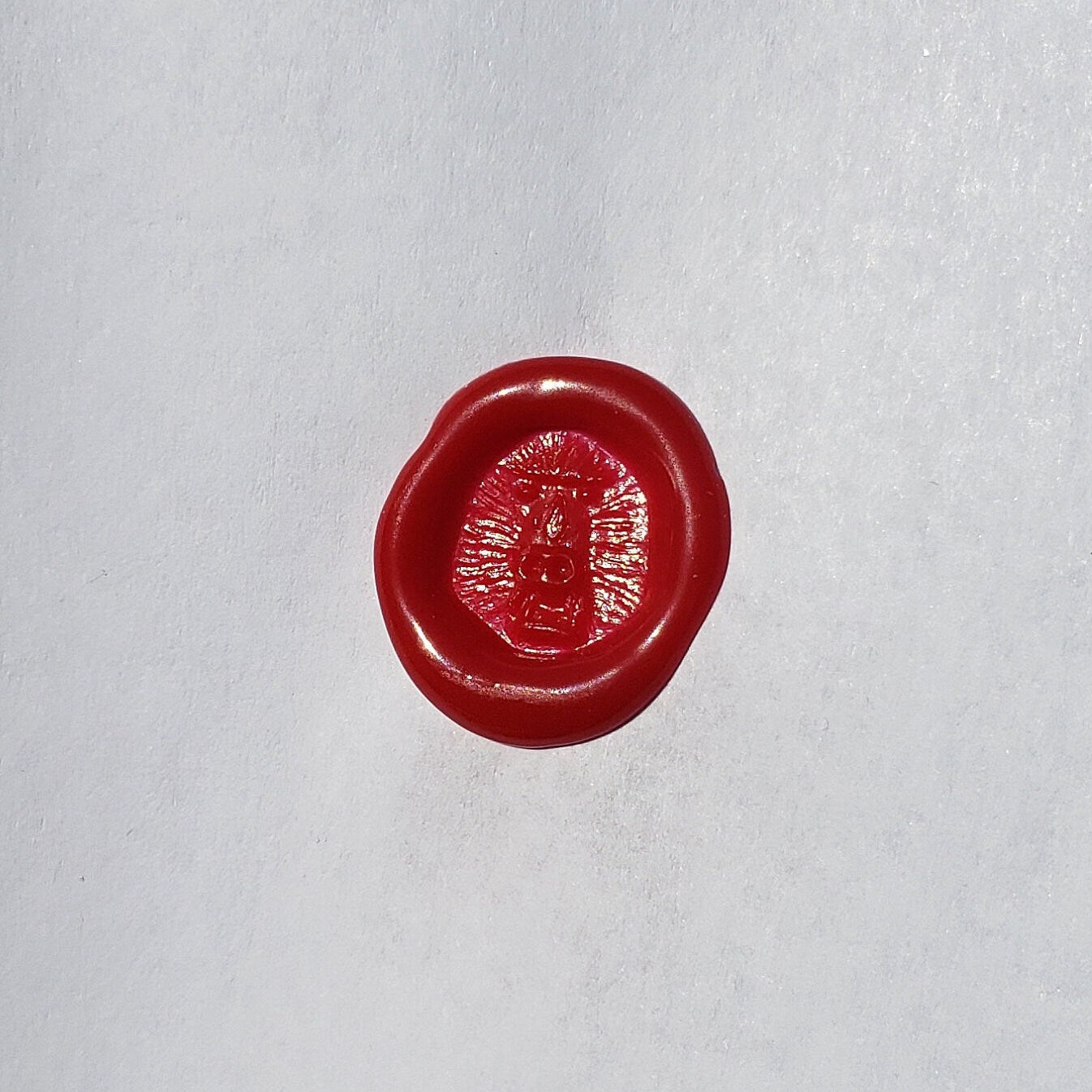 Baboon wax seal signet ring