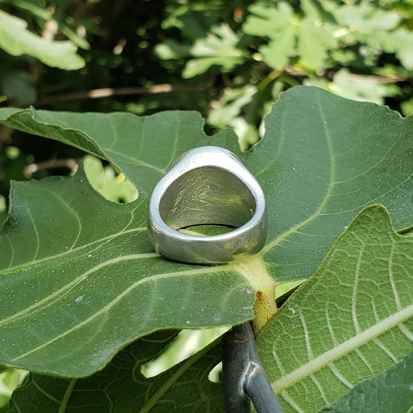 werewolf howl wax seal signet ring