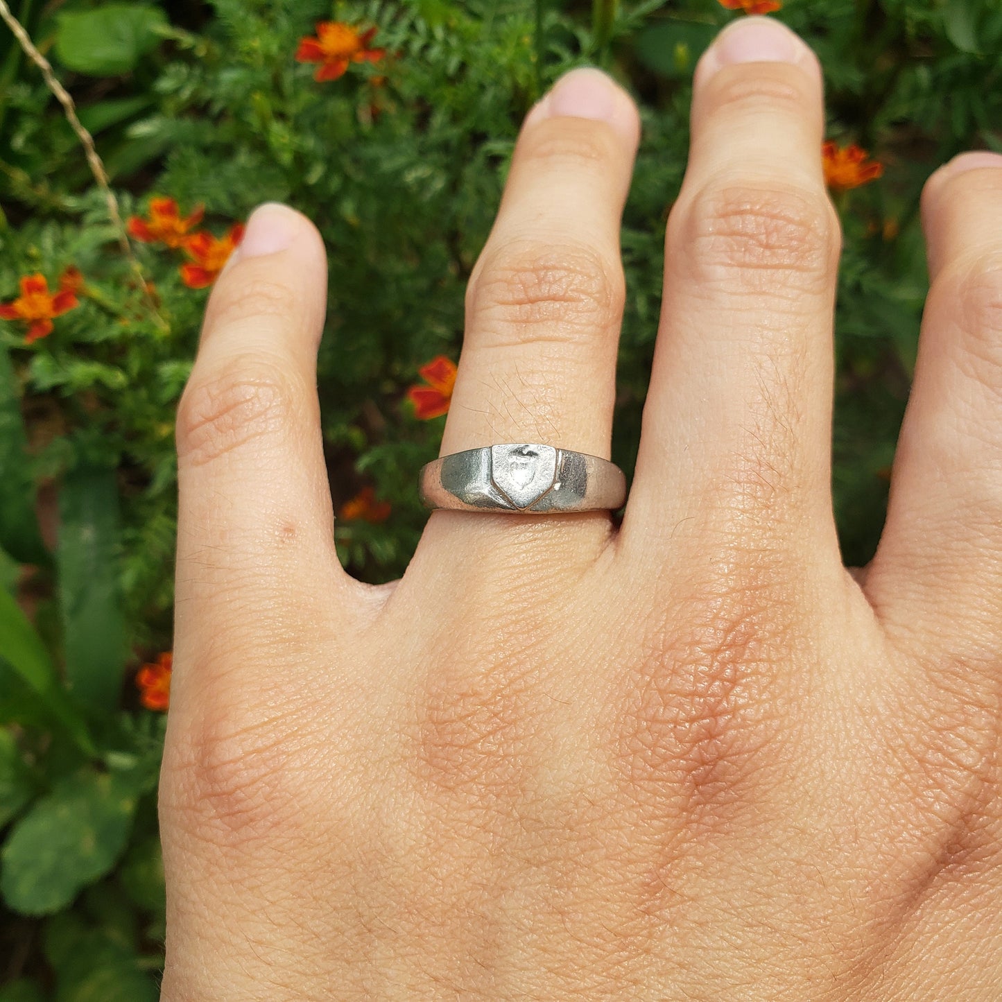 acorn wax seal signet ring