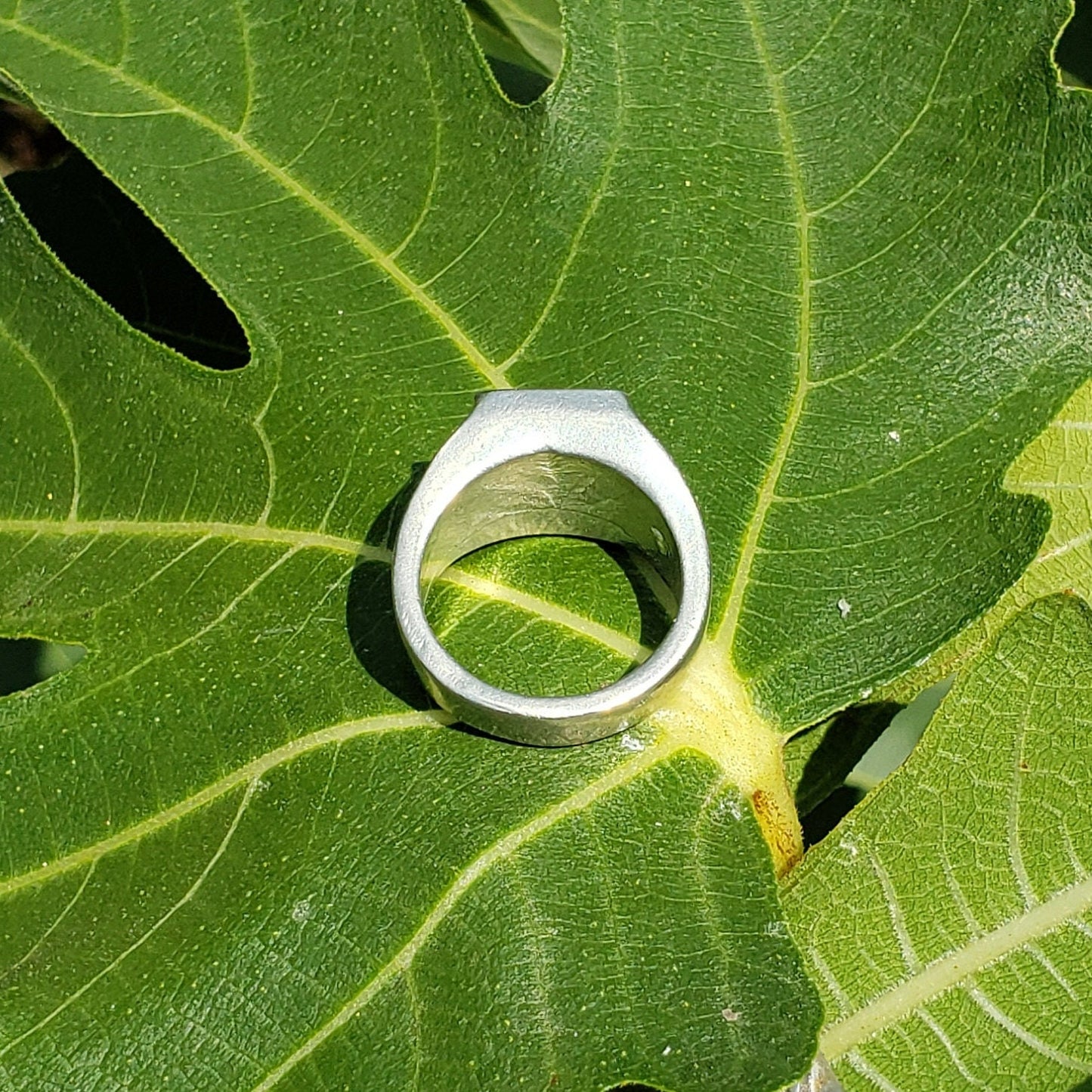 tomato wax seal signet ring