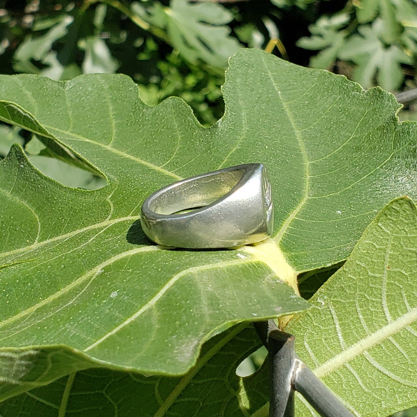 cuppa coffee wax seal signet ring