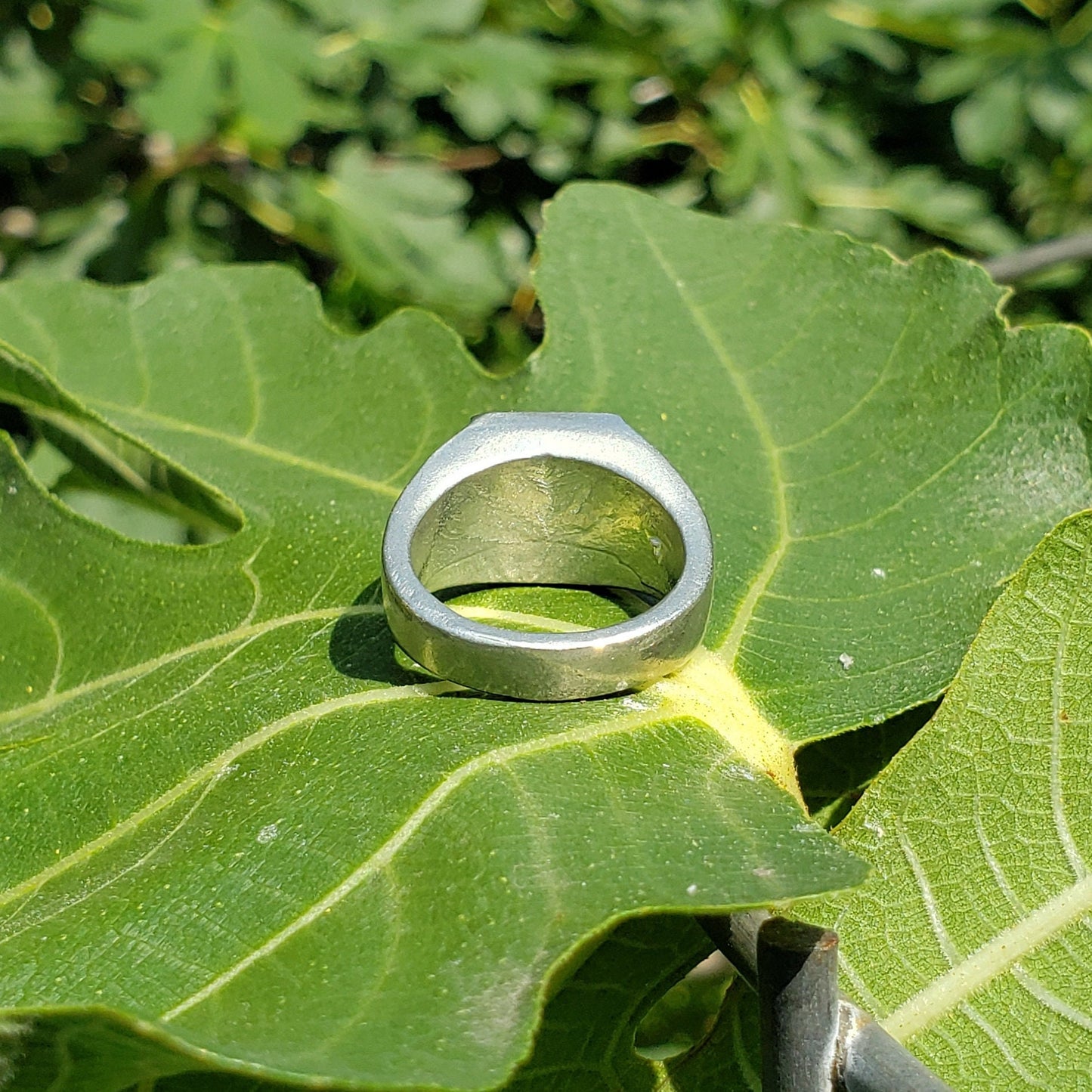 tomato wax seal signet ring