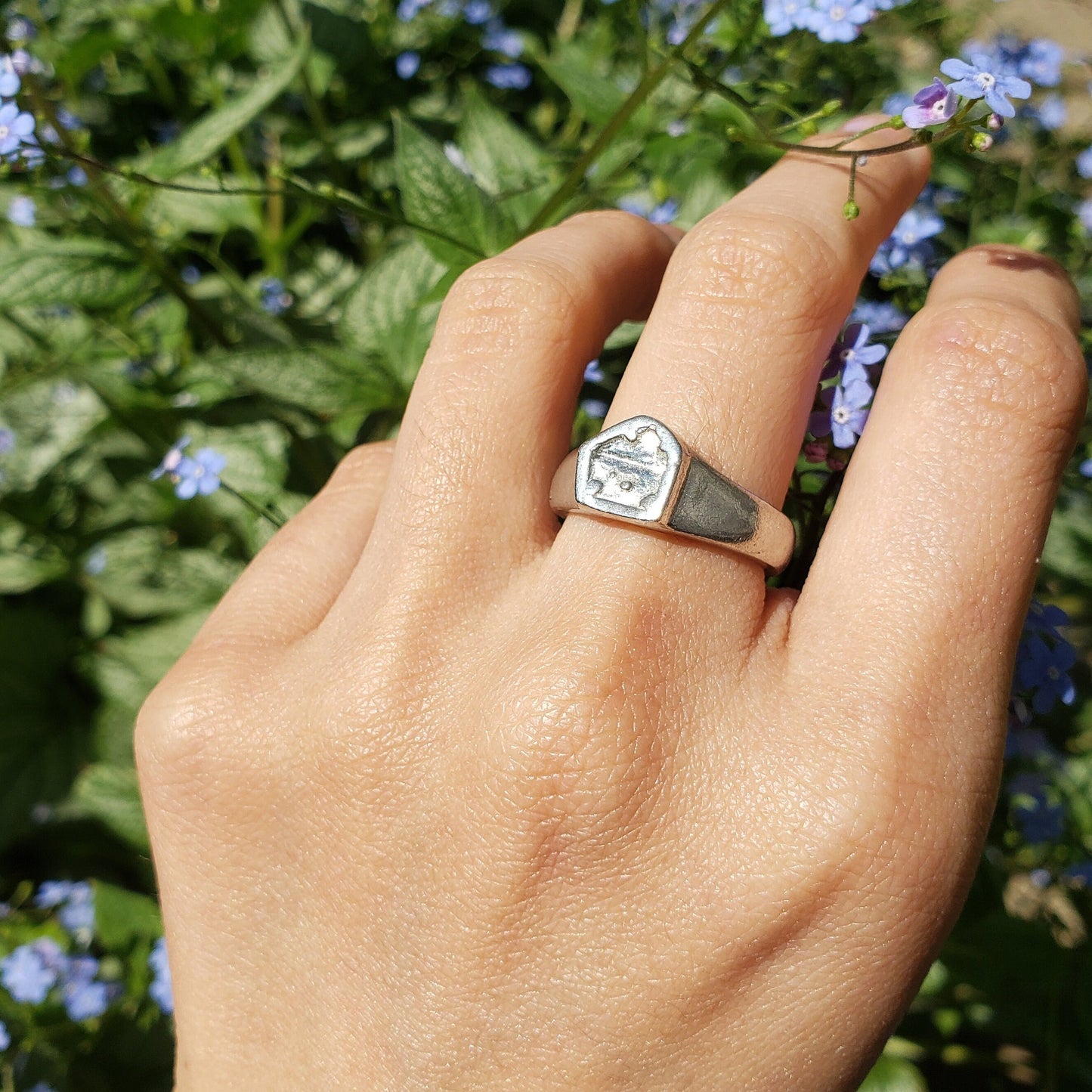 cheese wax seal signet ring