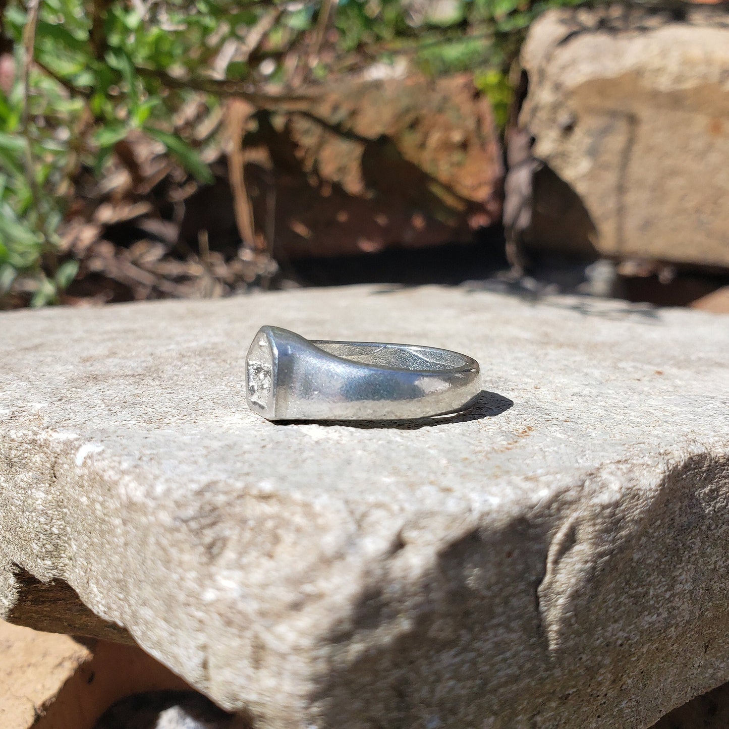 cheese wax seal signet ring