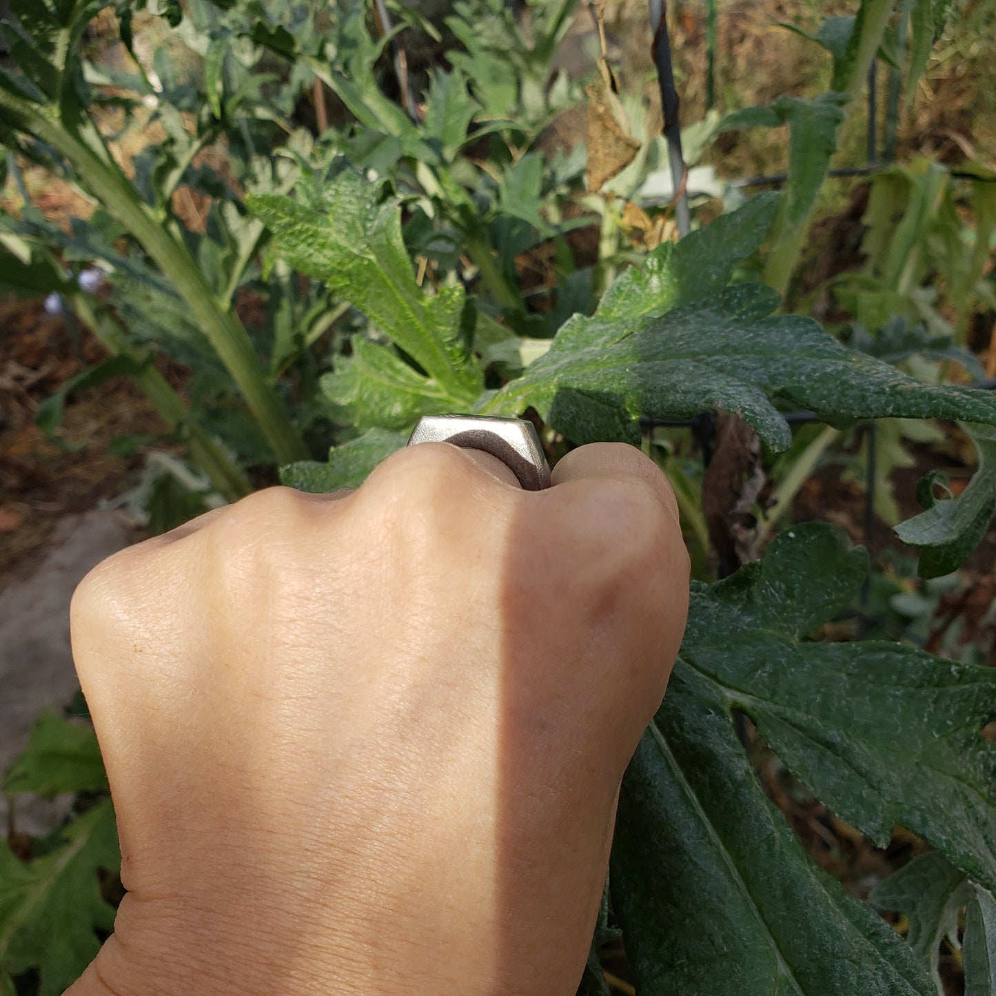 Barn wax seal signet ring