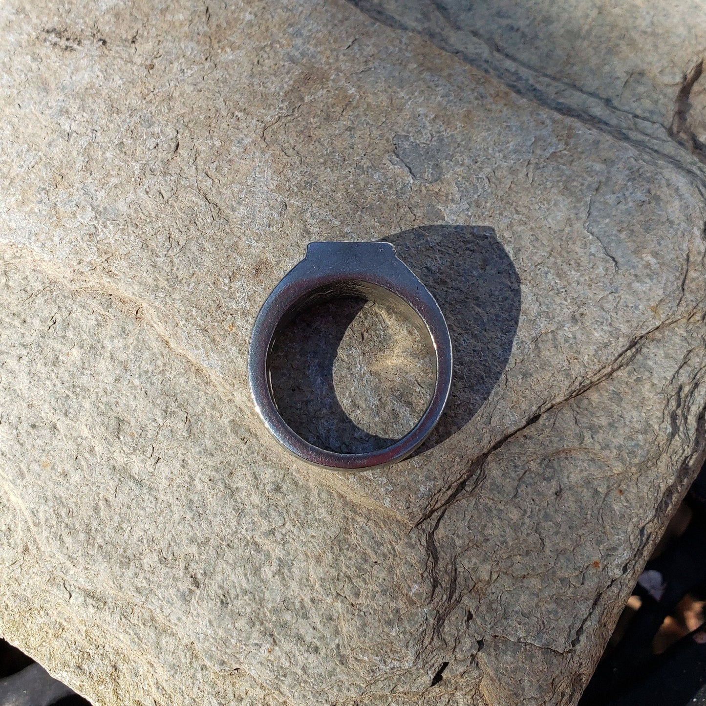 Condom wax seal signet ring