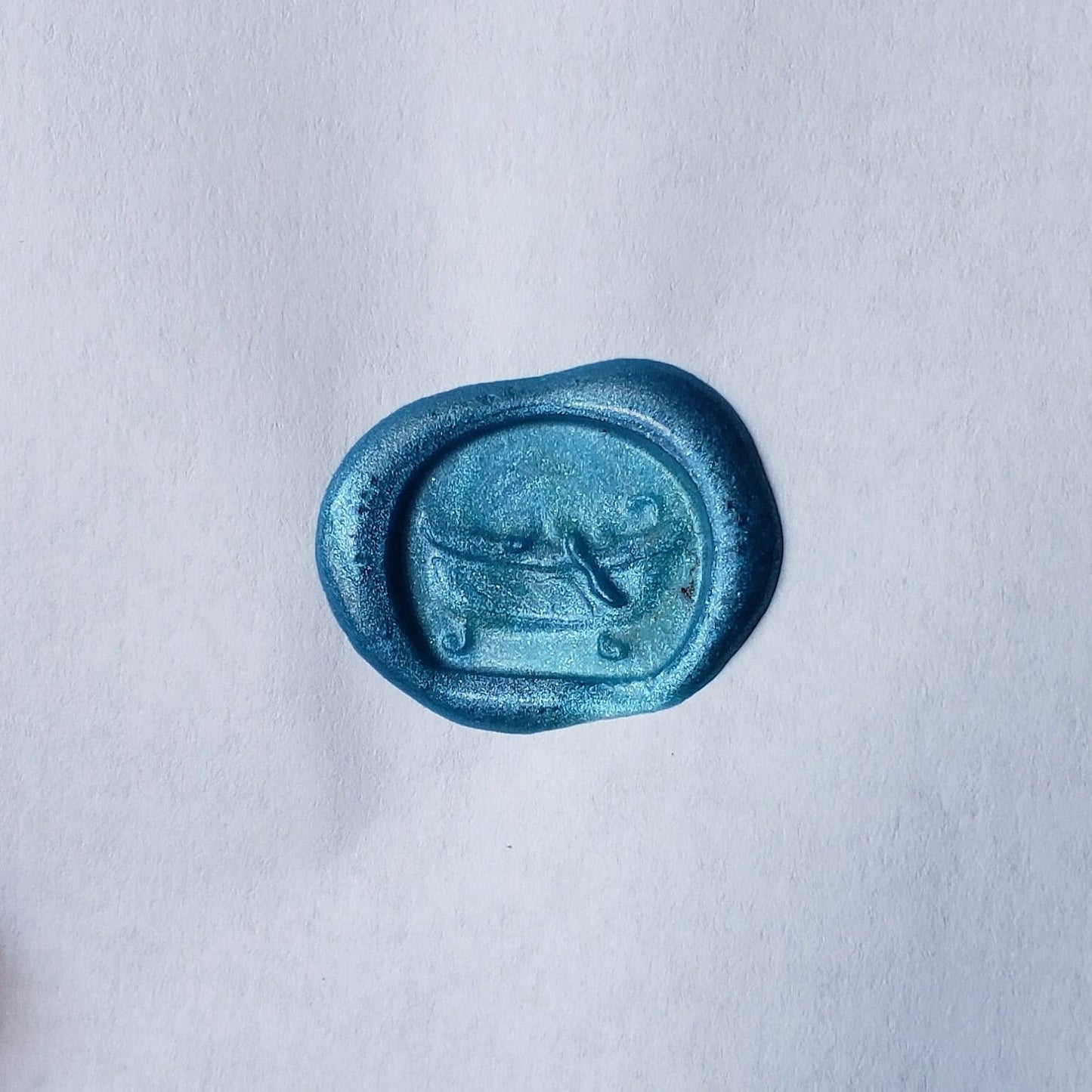 Hot bath wax seal signet ring