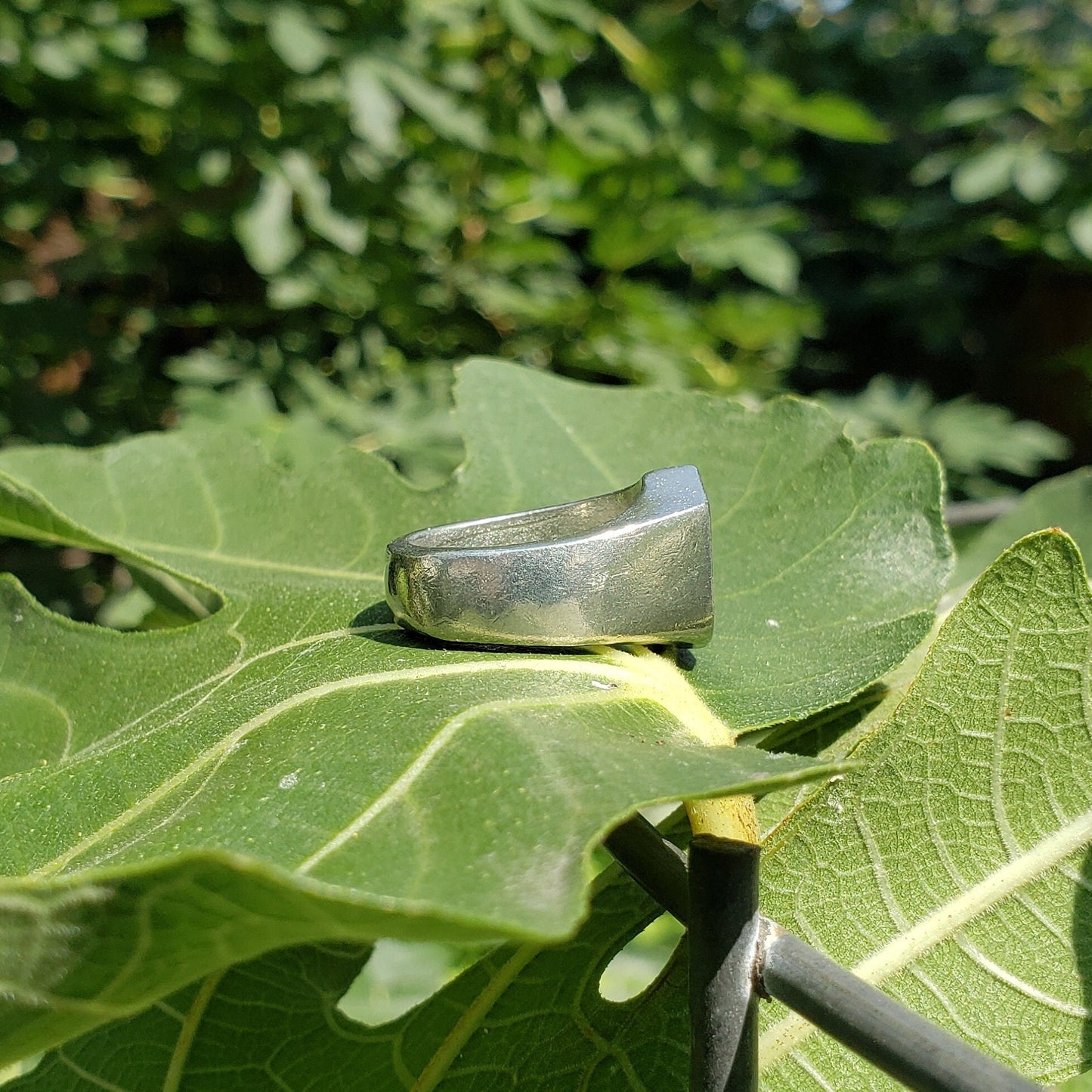 shaka sign wax seal signet ring