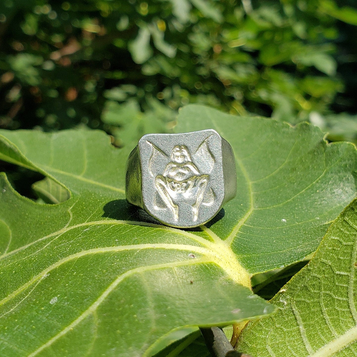 sheela fairy wax seal signet ring