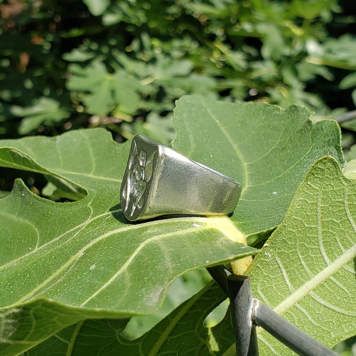 sheela fairy wax seal signet ring