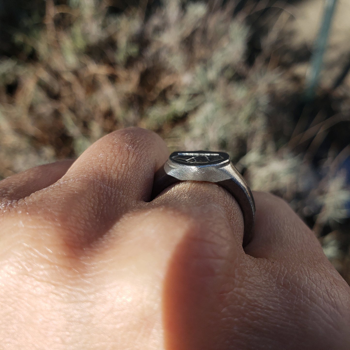 Tighty wighties wax seal signet ring