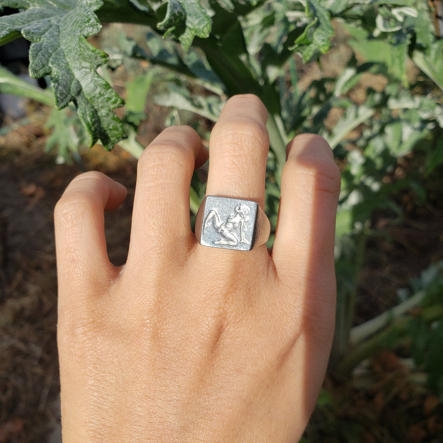 Jilling self love wax seal signet ring