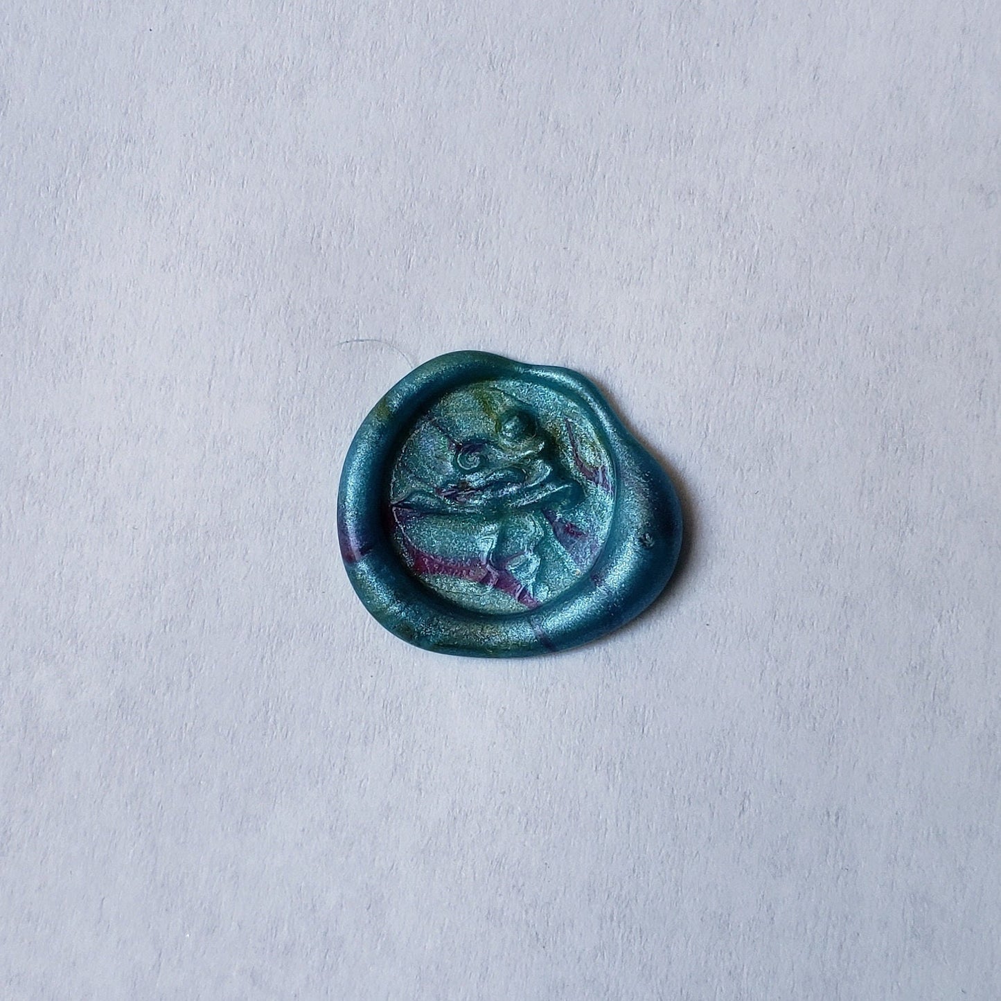 Cumulonimbus wax seal signet ring