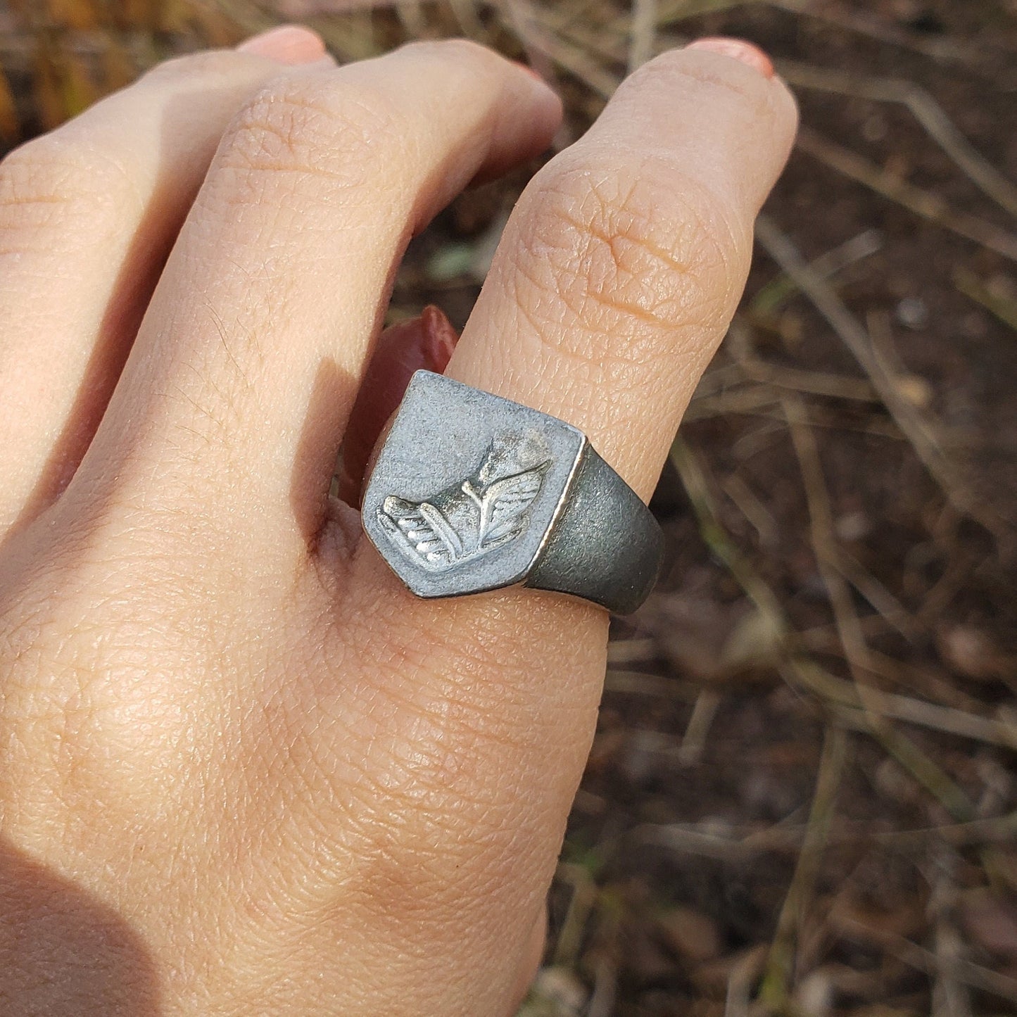 Talaria wax seal signet ring