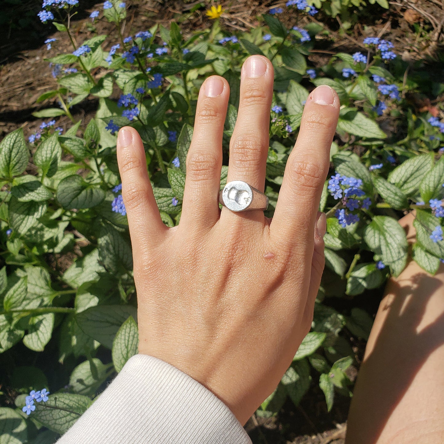 Roast wax seal signet ring