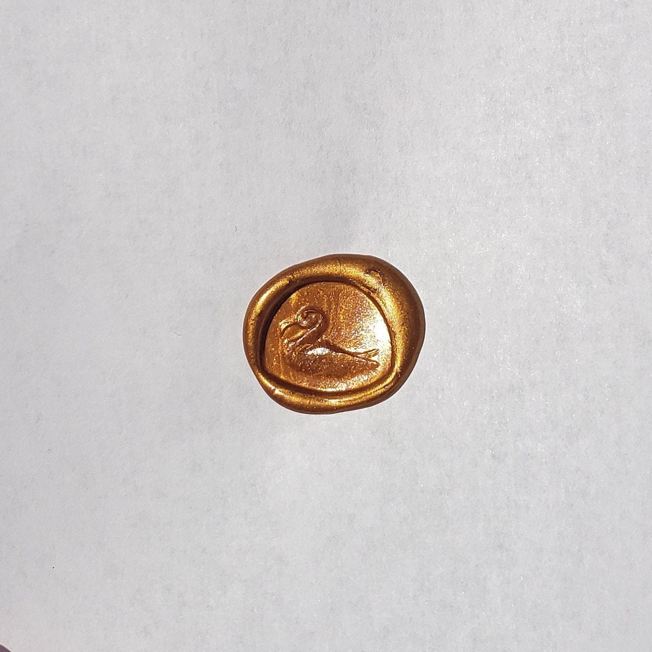 Albatros wax seal signet ring