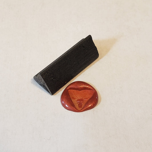 Schorl stag Crystal wax seal stamp