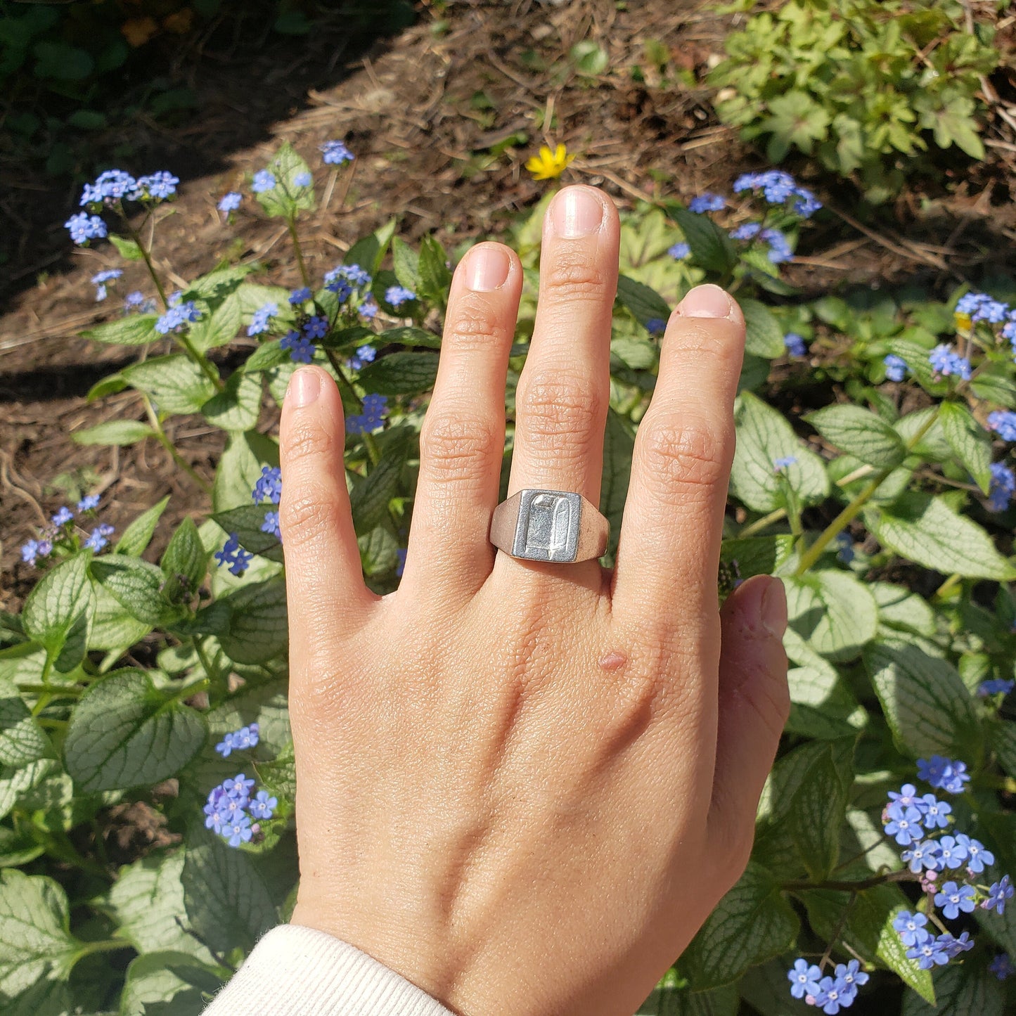 post drop box wax seal signet ring