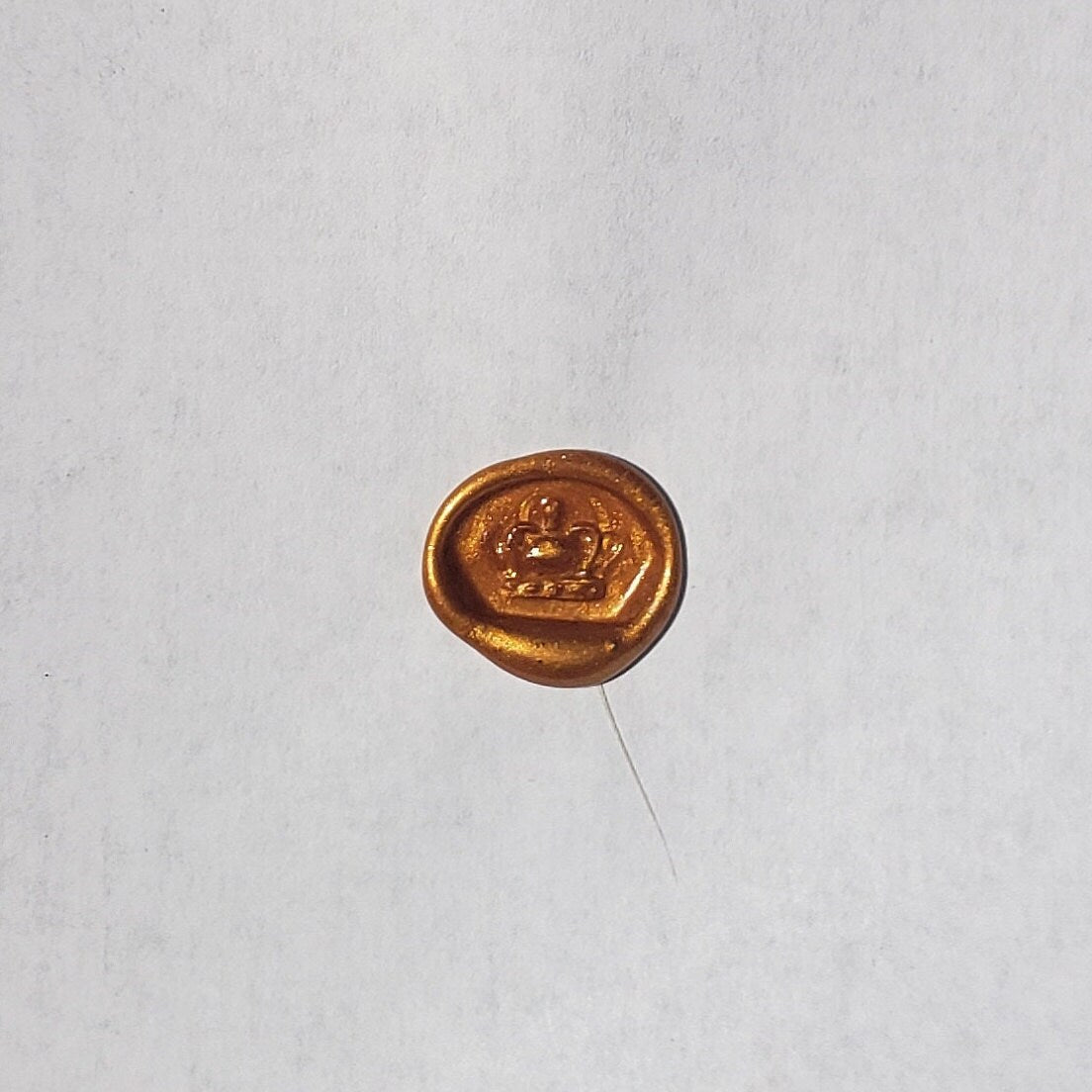 crown wax seal signet ring