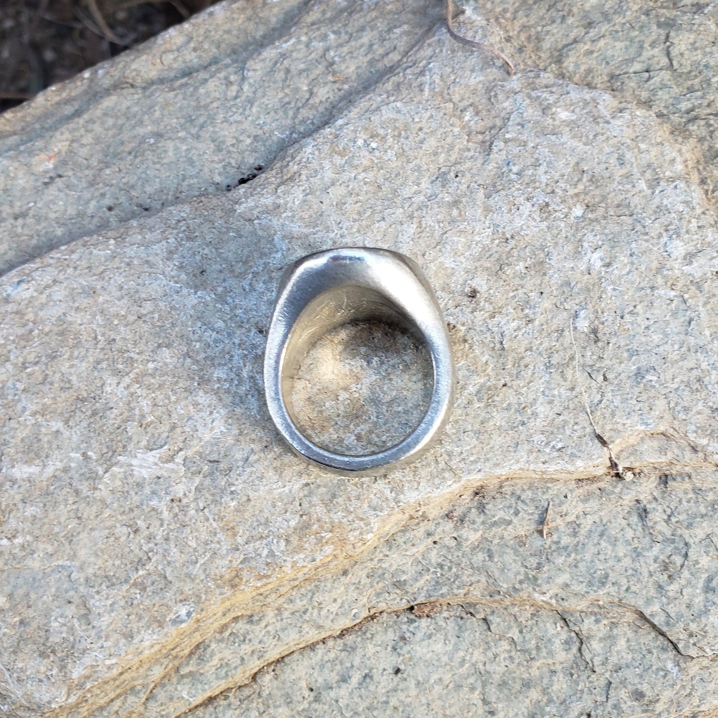 Lighthouse wax seal signet ring