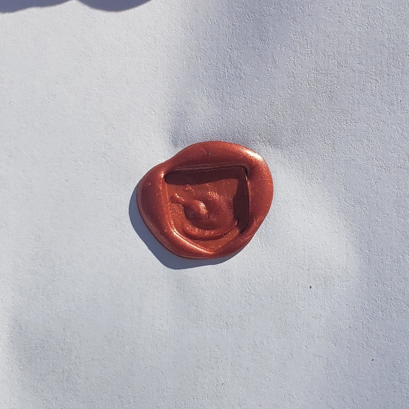 Street chicken wax seal signet ring