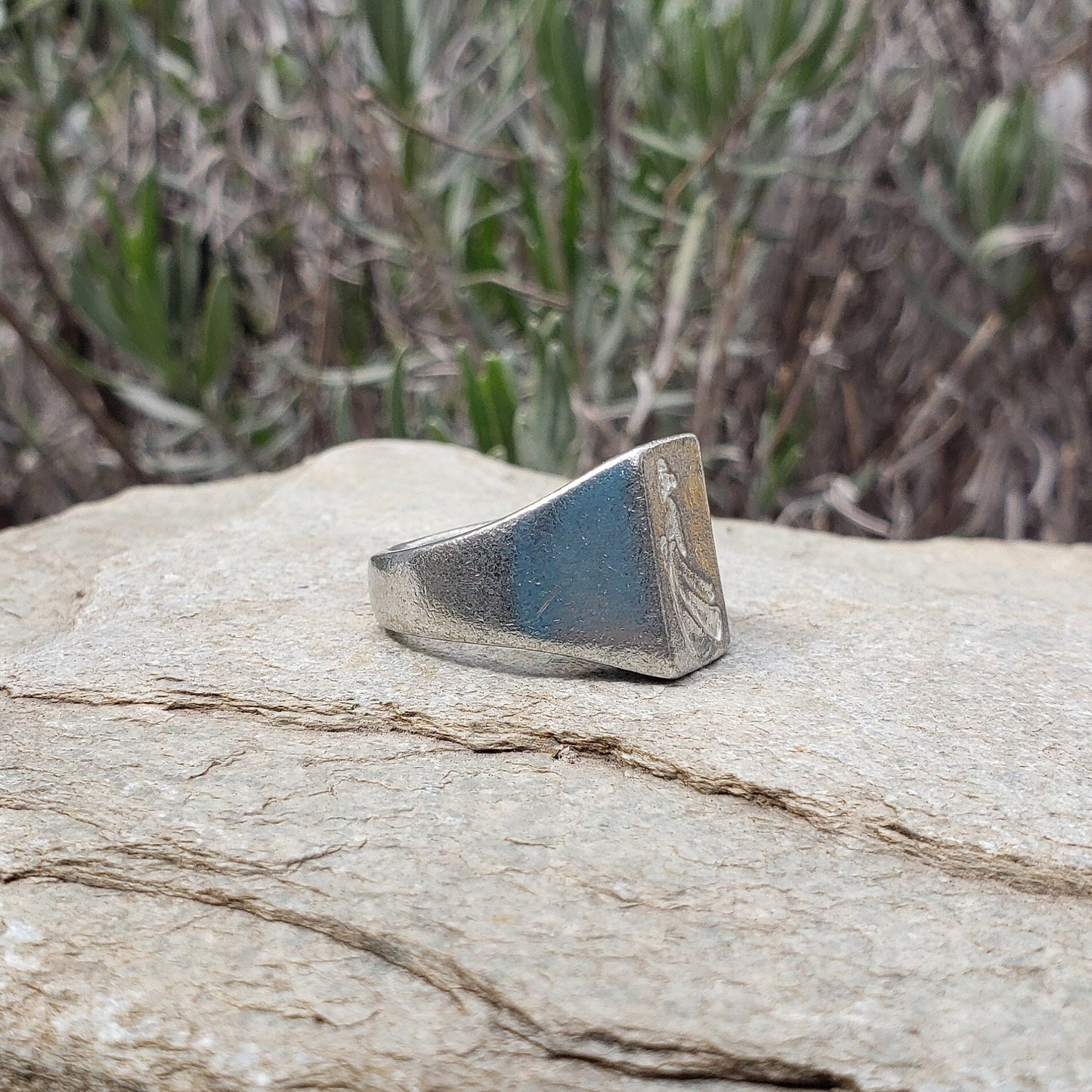 wind maiden wax seal signet ring