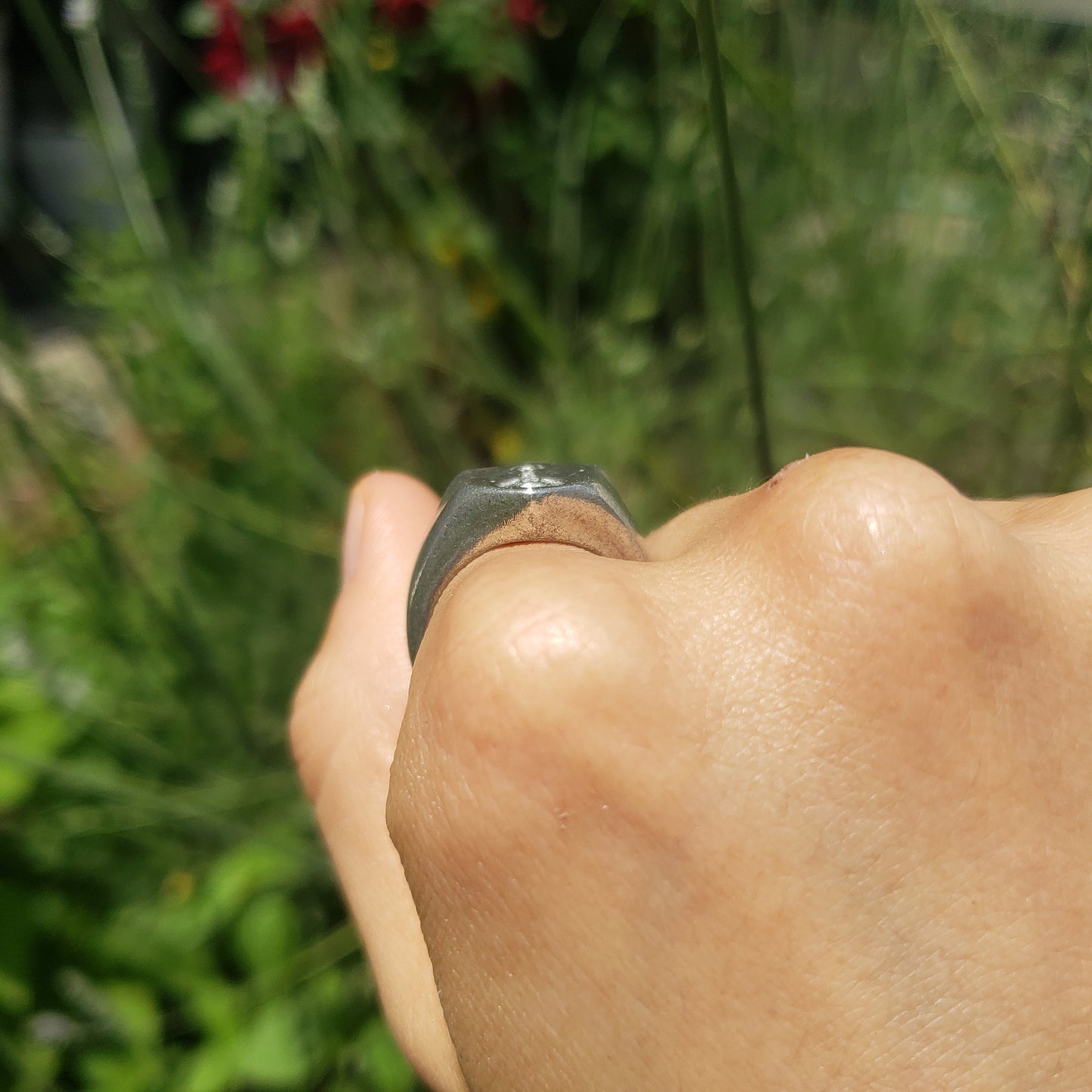 mandolin wax seal signet ring