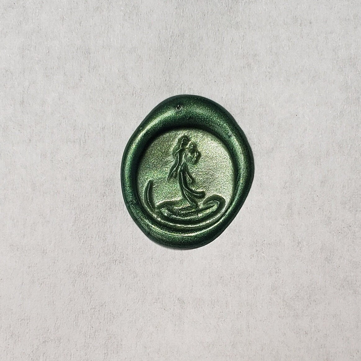 Naga princess wax seal signet ring