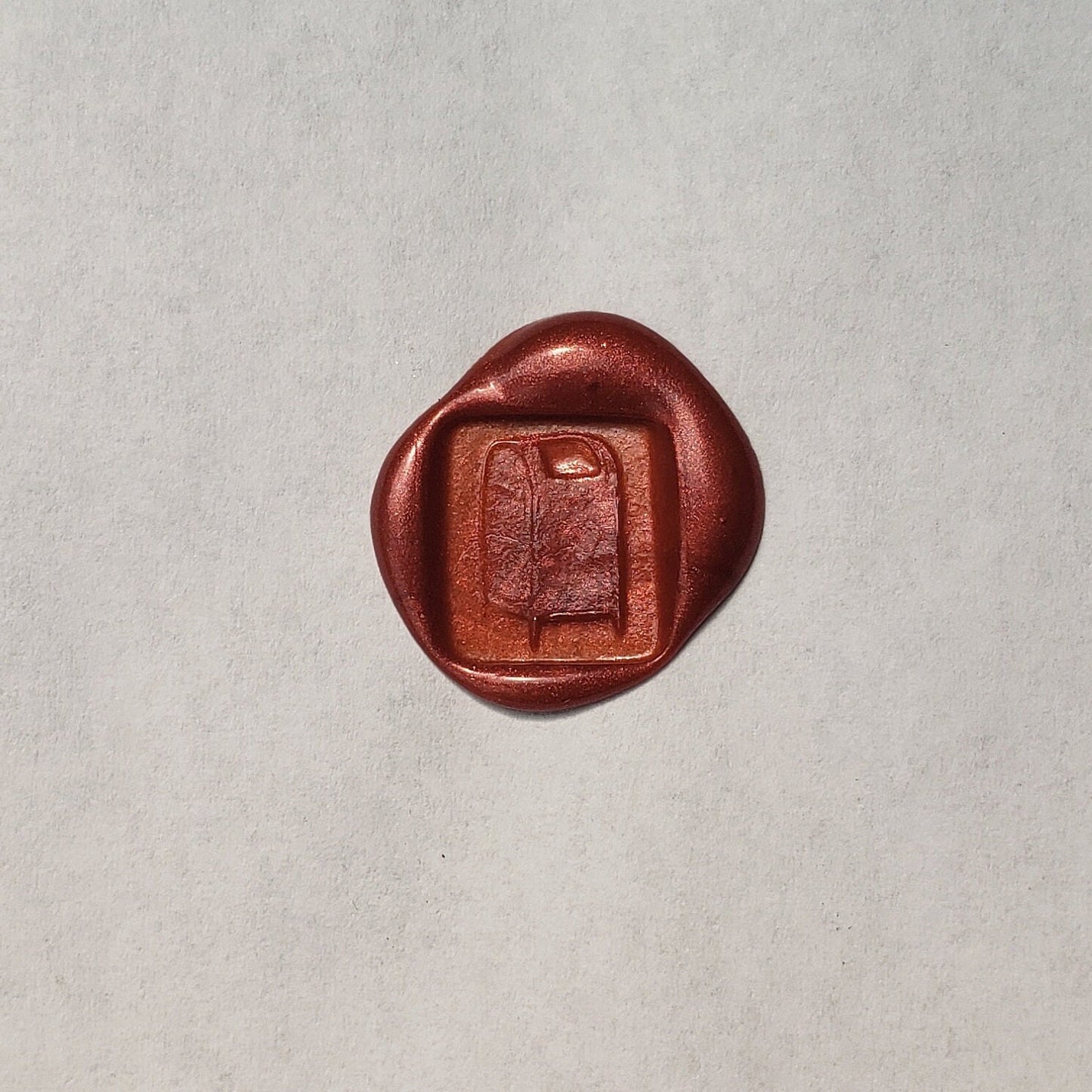 post drop box wax seal signet ring