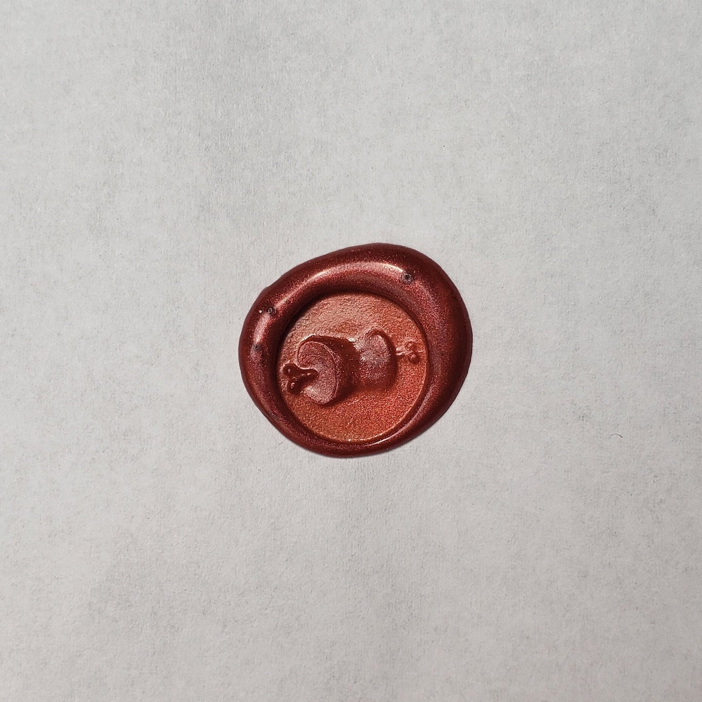 Roast wax seal signet ring