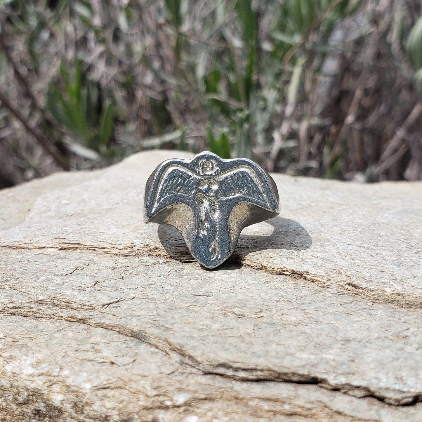 Harpy wax seal signet ring