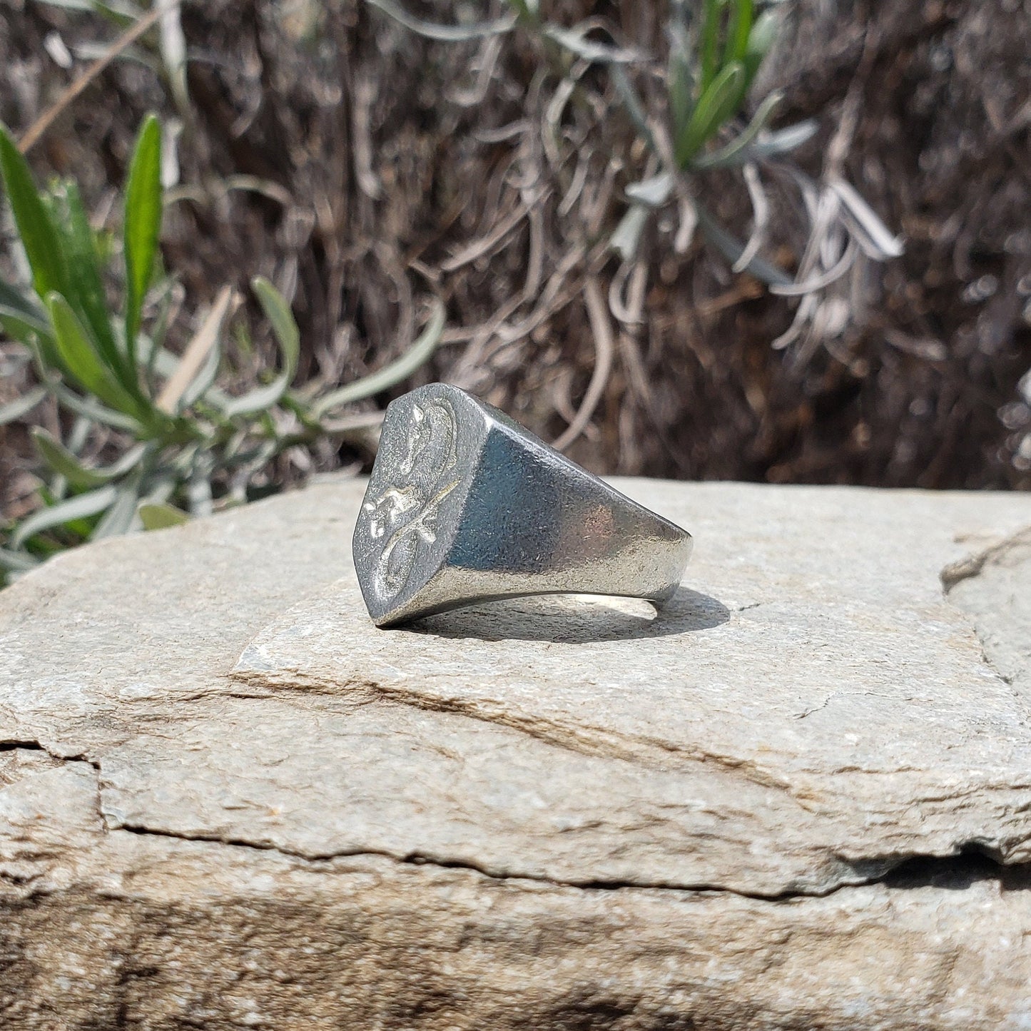 kelpie wax seal signet ring