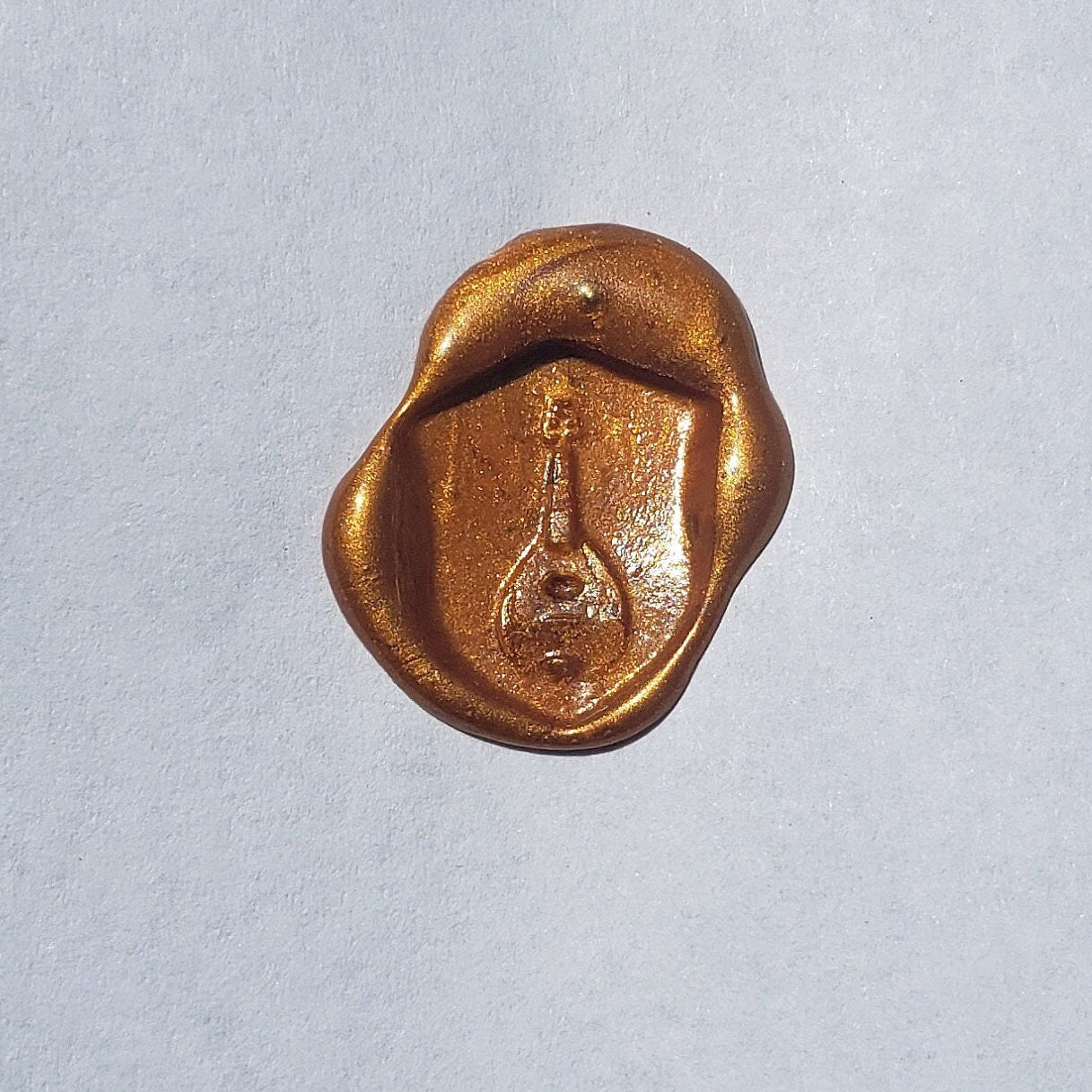 mandolin wax seal signet ring