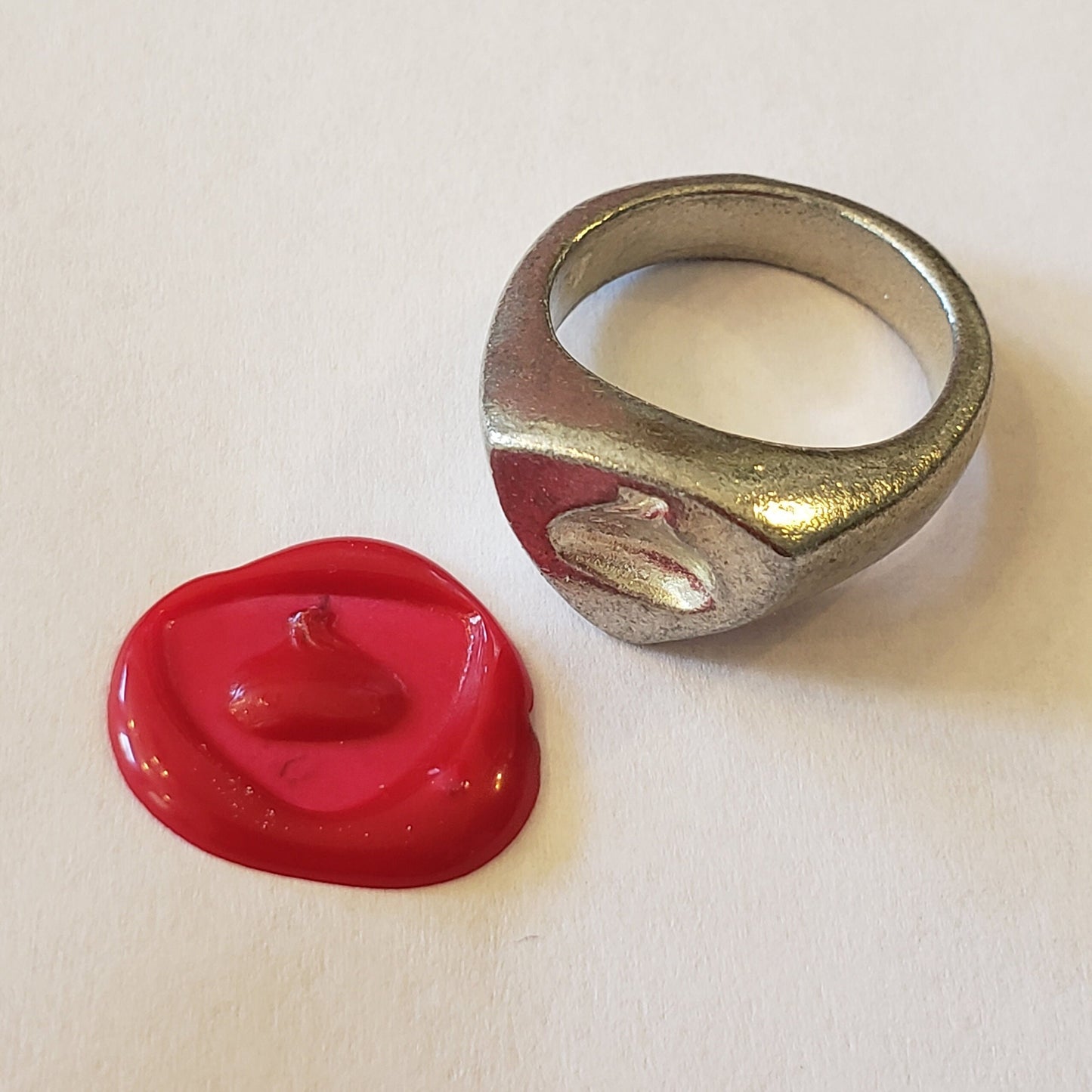 dumpling wax seal signet ring