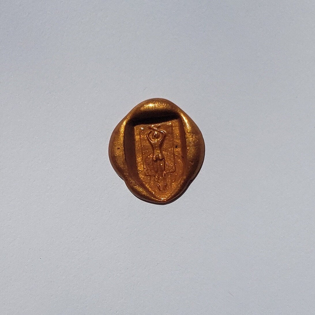 Sunbather wax seal signet ring