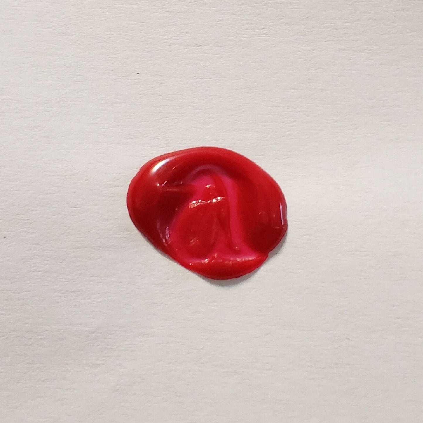 Body letter "a" curling wax seal signet ring