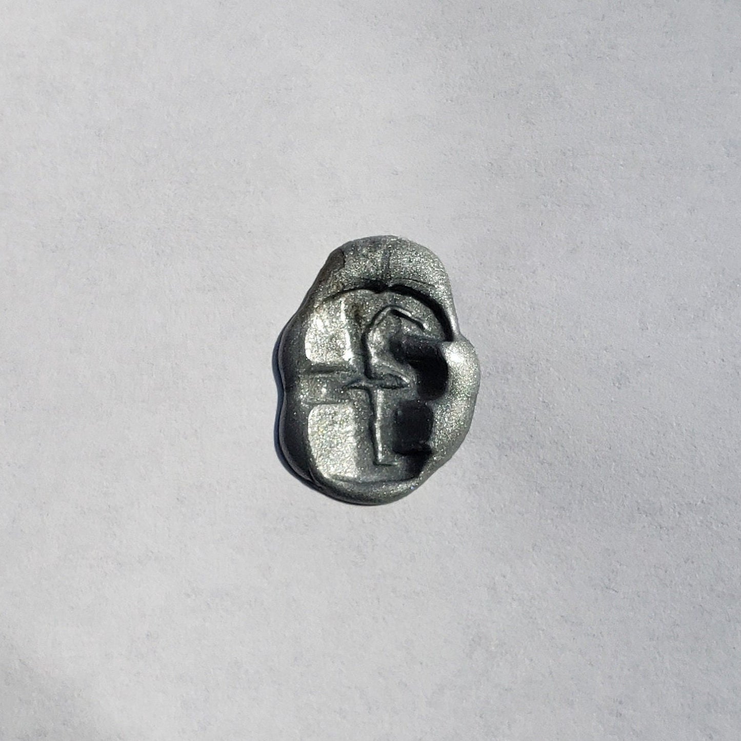 Body letter "f" wax seal signet ring