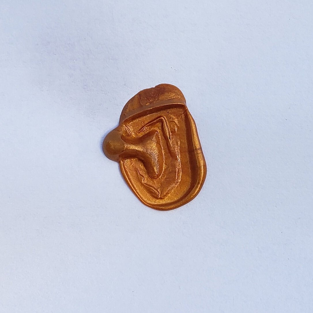 Body letter "J" wax seal signet ring