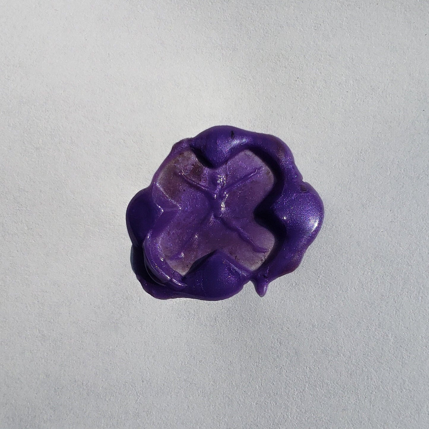 Body letter "X" body wax seal signet ring