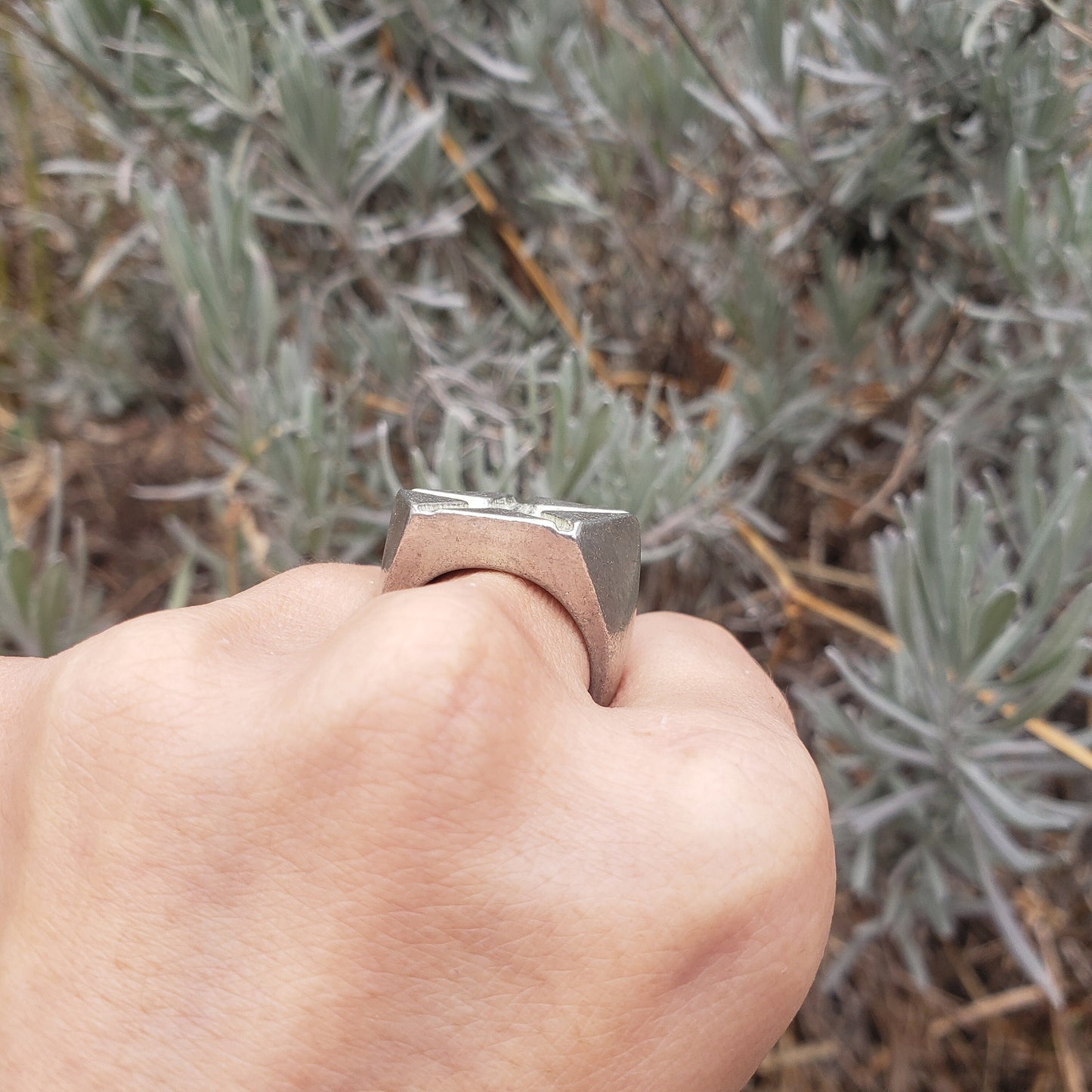 Starfish wax seal signet ring