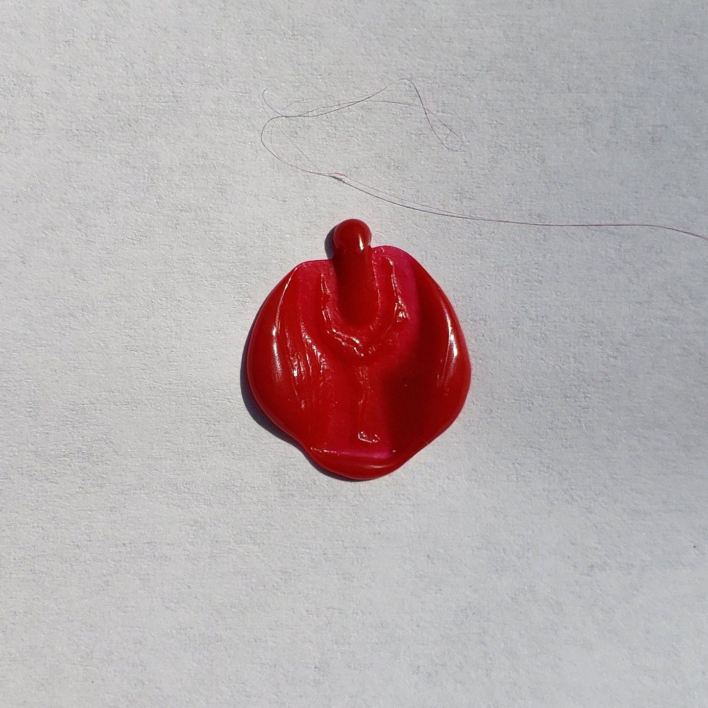 Body letter "y" wax seal signet ring