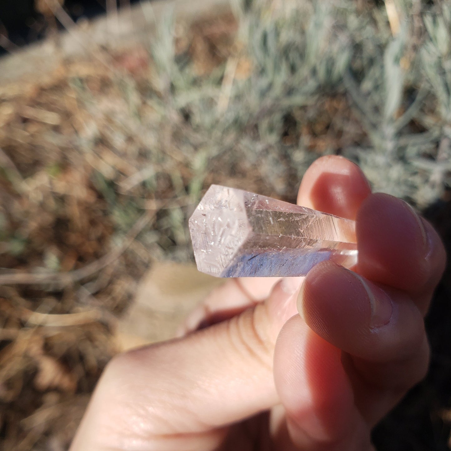 Mooning Quartz Crystal wax seal stamp