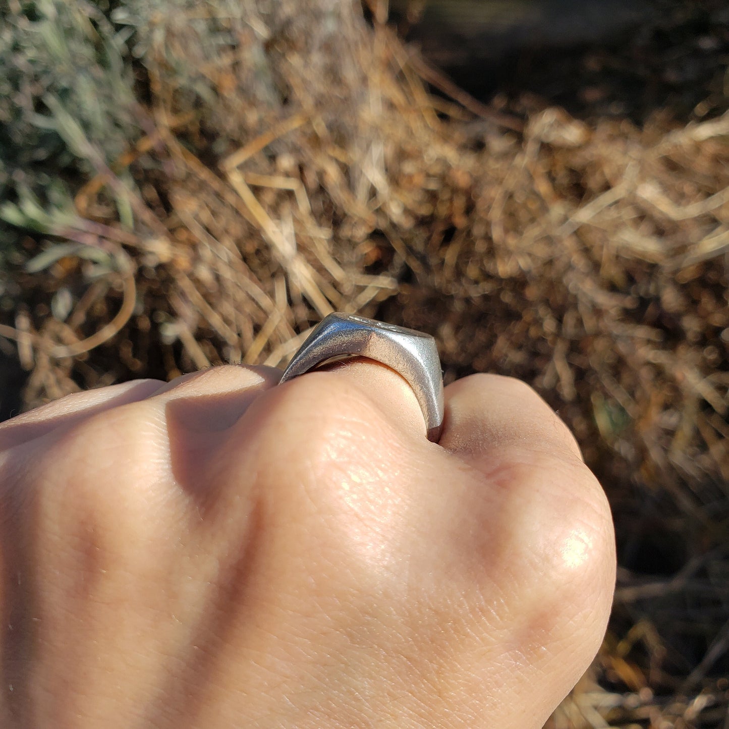 American Pika wax seal signet ring