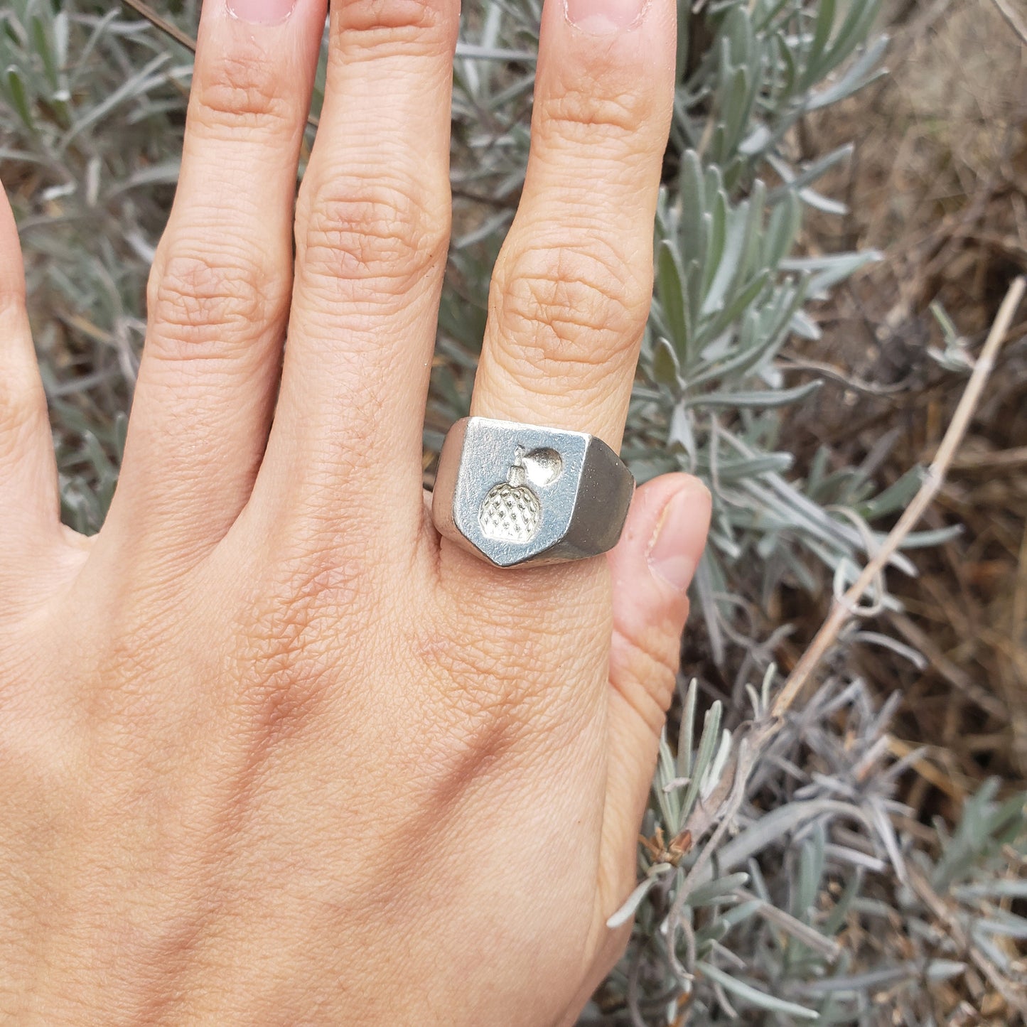 Perfume wax seal signet ring