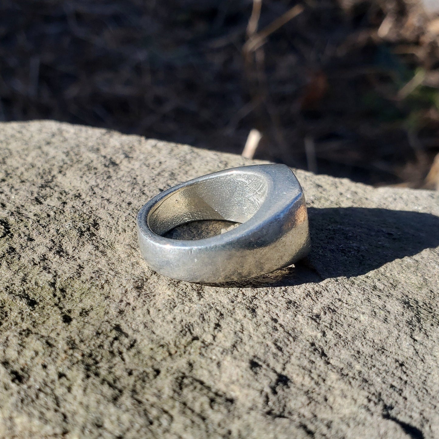 cymbal monkey wax seal signet ring