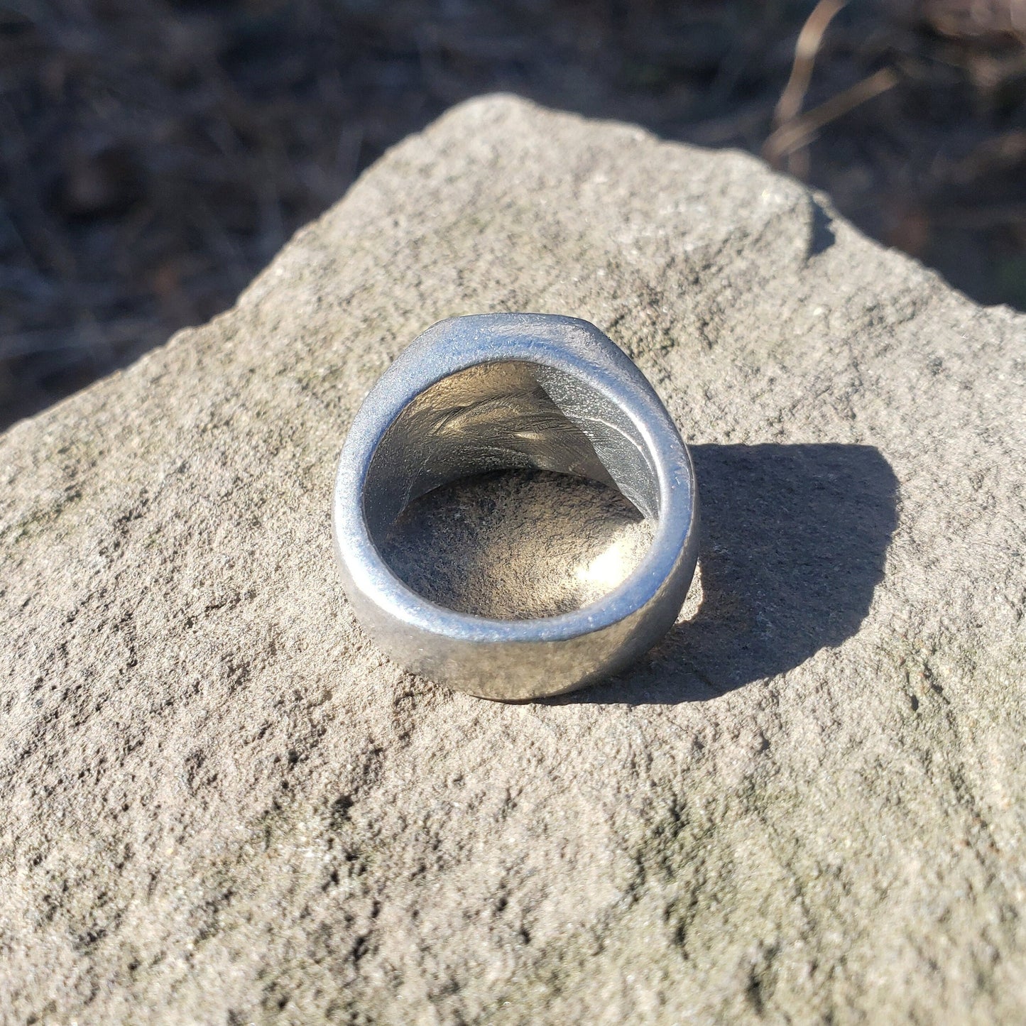 cymbal monkey wax seal signet ring