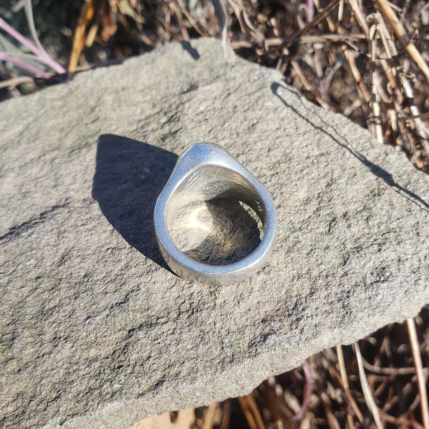 Bacteria wax seal signet ring