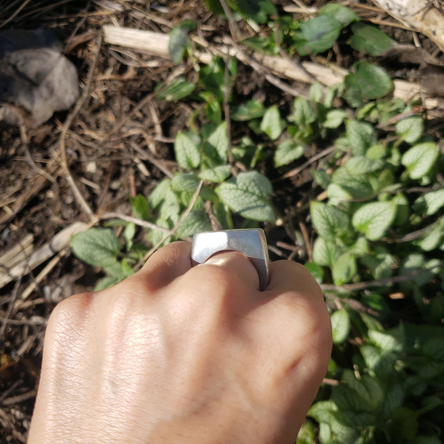 Carriage wax seal signet ring